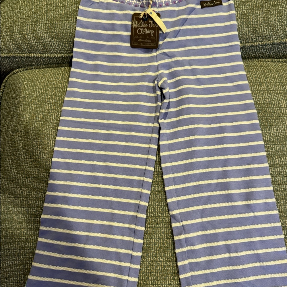 Matilda Jane Purple Striped Kids Bottoms